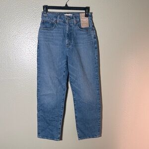 Madewell Straight/Cropped Jeans